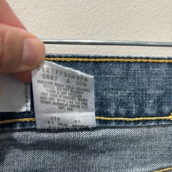 Vintage Levi’s Silvertab Baggy Cotton Jeans Men’s Size W36xL34 - Picture 9 of 11